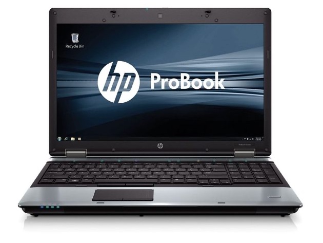 HP Elitebook 6550B 15" Laptop, 2.4GHz Intel i5 Dual Core Gen 1, 4GB RAM, 320 SATA HD, Windows 10 Home 64 Bit (Renewed)