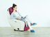 Premium SL Track Heated Massage Chair (Wine)