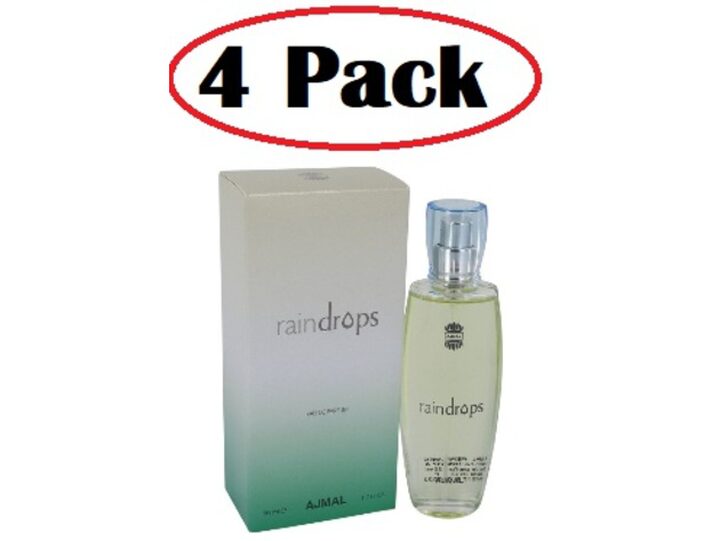 Ajmal Raindrops Eau De Parfum Für Frauen – 1,7 Oz Spray, Blumig-holziger Duft | Langanhaltend, Eleganter Flakon