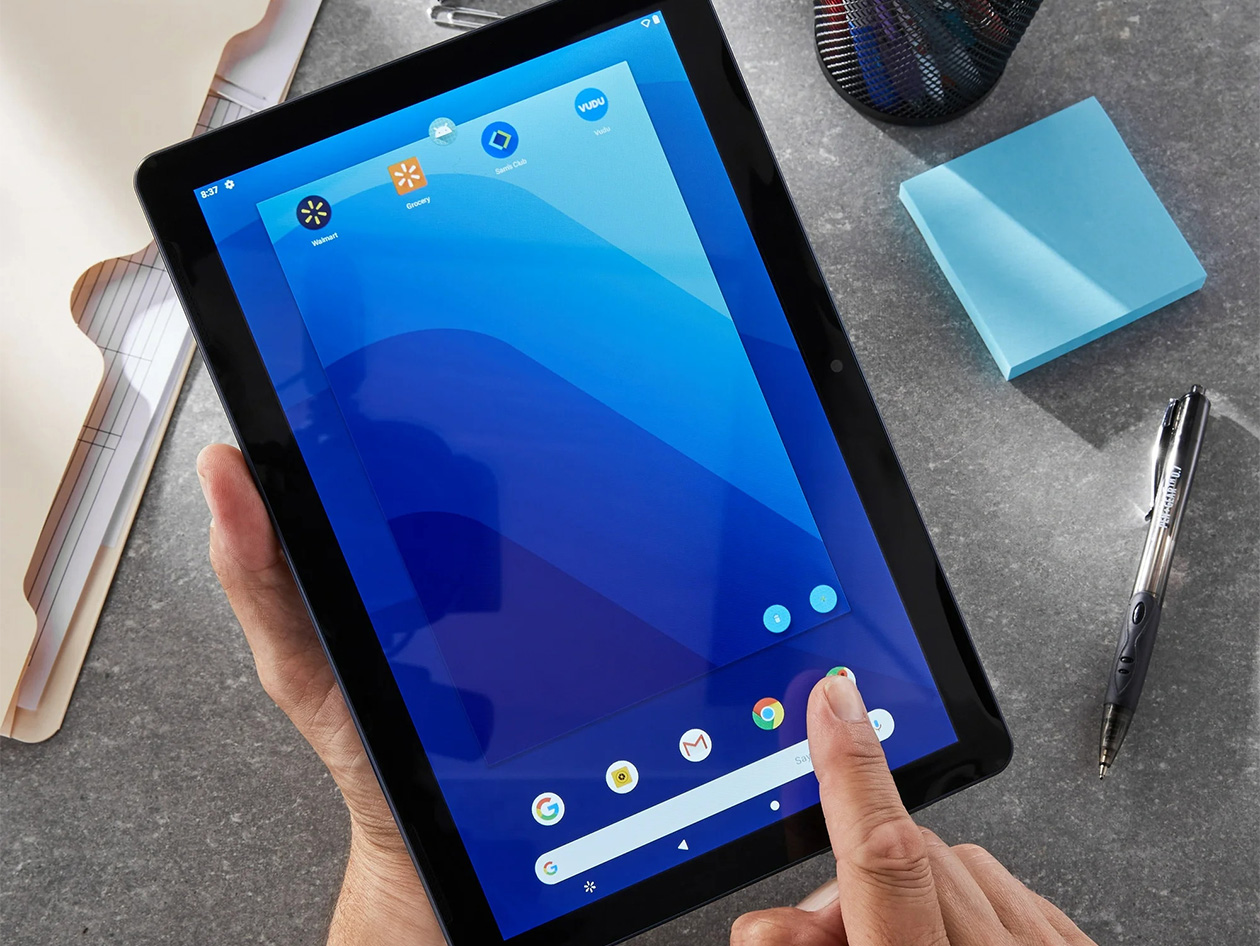 onn. 10.1" Tablet (2020) 2GB RAM 32GB Storage Android 10 (Open Box)