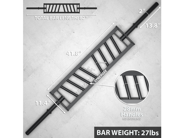 Synergee Multi-Grip Swiss Bar