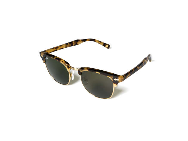 Nomad Sunglasses Tortoise Gold / Green