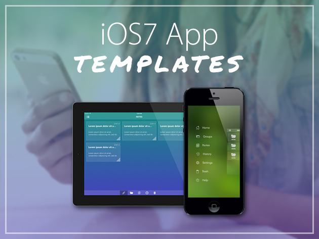Flawless iOS 7 App Design Templates