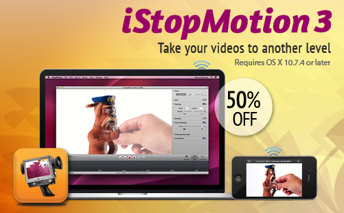 Produce Fun Videos w/ iStopMotion 3 for Mac