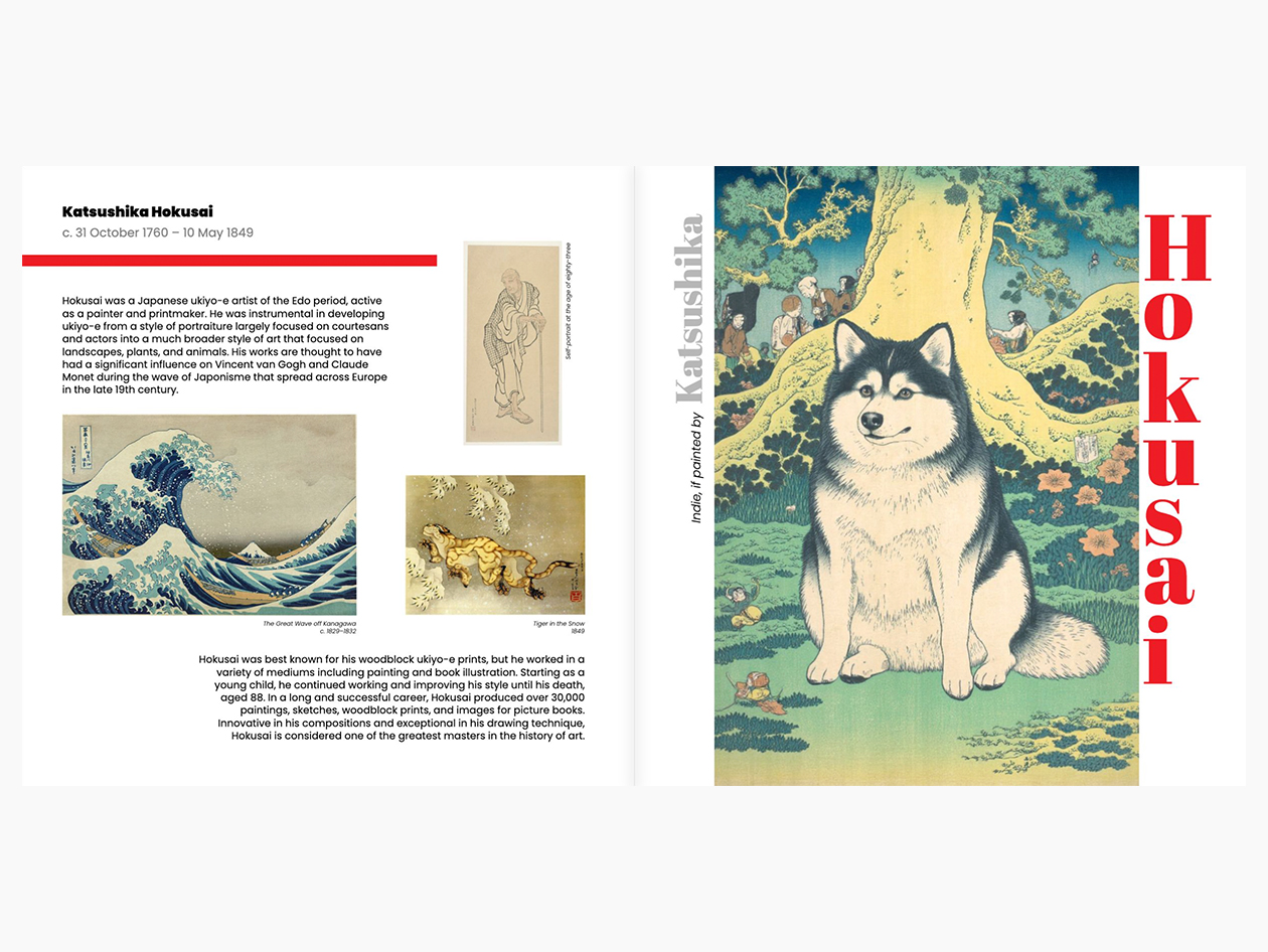 If Famous Artists Painted Your Pet - Personalized Book Hardcover (Redemption Voucher)