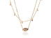 Swarovski New Love Gold Tone Dark Multi-Colored Crystal Necklace (Store-Display Model)