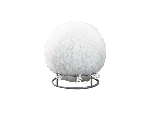 Fuzzy Balance Ball Chairs Wholesale Super Soft Retro Velvet Ball