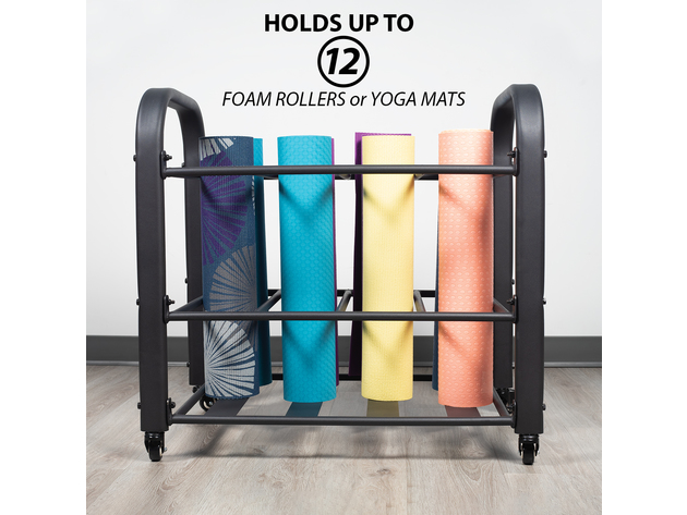 Synergee Yoga Mat Storage Roller Rack