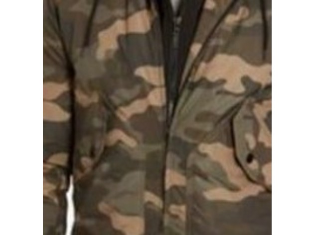 American Rag Men's Cortez Camo Bomber Jacket Green Size Small