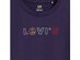Levi's Women's Graphic Surf Tee Purple Size Extra Large