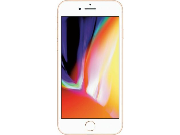 Apple iPhone 8, 64GB, Gold - For AT&T (Renewed)