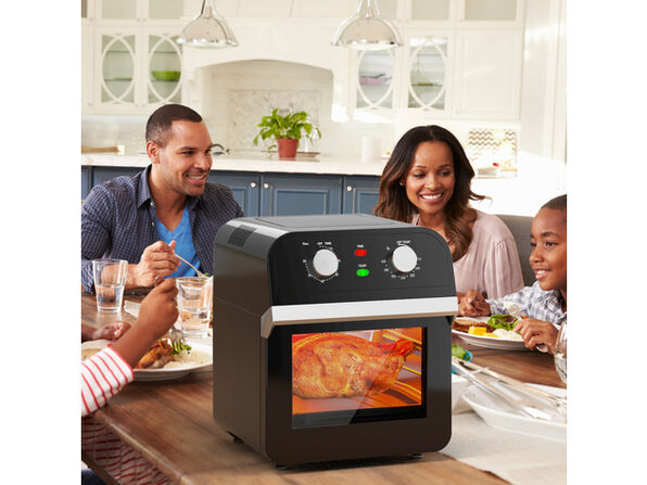 1600 W Red Rotisserie Oven and 12.7 Qt. Electric Air Fryer in 2023