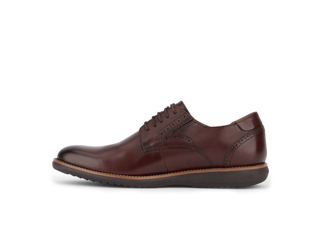 Dockers Mens Shaw Leather SMART SERIES Dress Oxford Shoe - 13 M Bordeaux