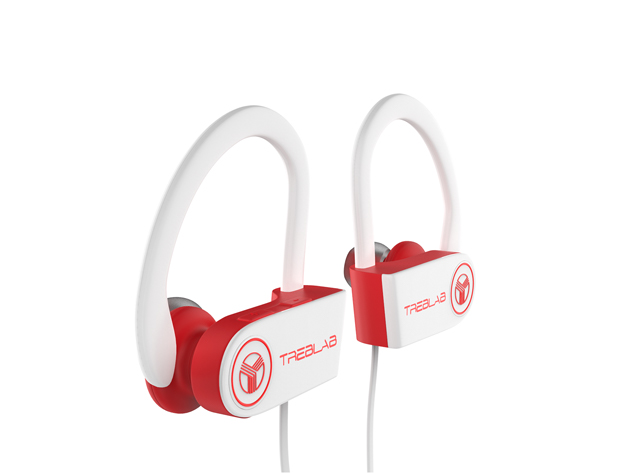 TREBLAB XR100 Bluetooth Sport Headphones (White)