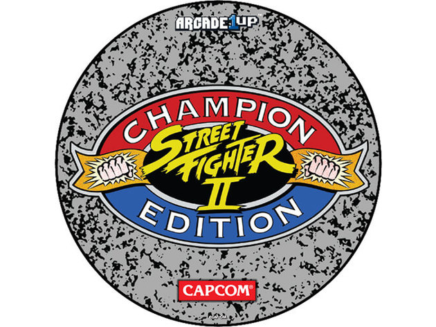 Arcade1up STRTFHTSTOOL Street Fighter Adjustable Stool