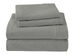 Brooklyn Flat Jersey Knit Sheet Set (Gray/Full)