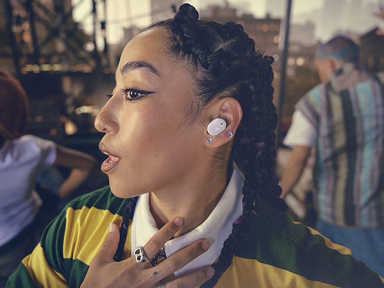 JBL Tune Buds 2 True Wireless Noise Cancelling Earbuds - Turquoise (Open Box)