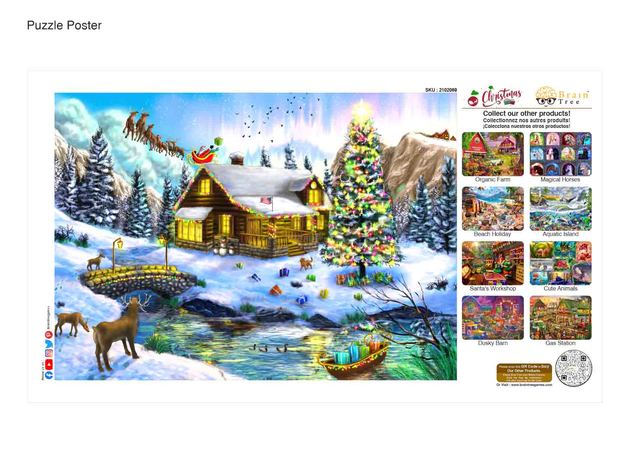 Christmas Scenery Jigsaw Puzzles 1000 Piece