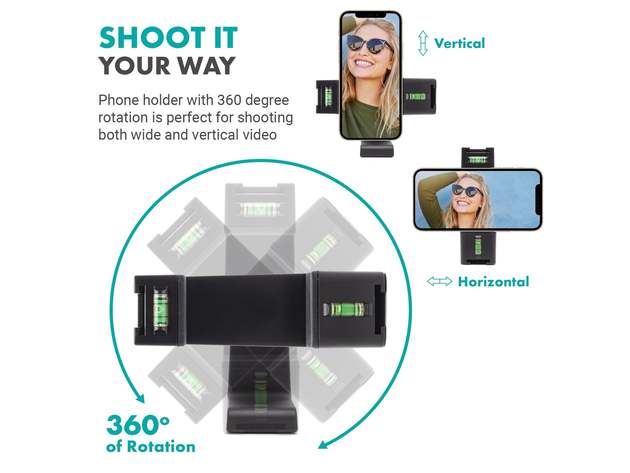 iVlog Starter Kit Handheld Vlogging Bundle for iPhone