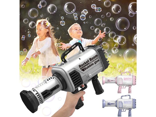 Rocket Boom Bubble Gun