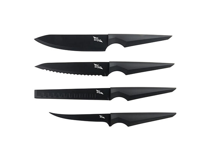 Edge of Belgravia: Black Diamond knife block and Precision knives