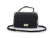 Karl Lagerfeld Lucien Black & Gold Leather Satchel (Store-Display Model)