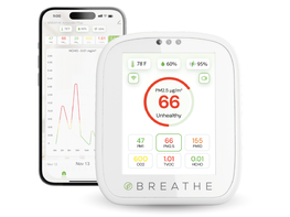 BREATHE Airmonitor Plus Smart Air Quality Monitor