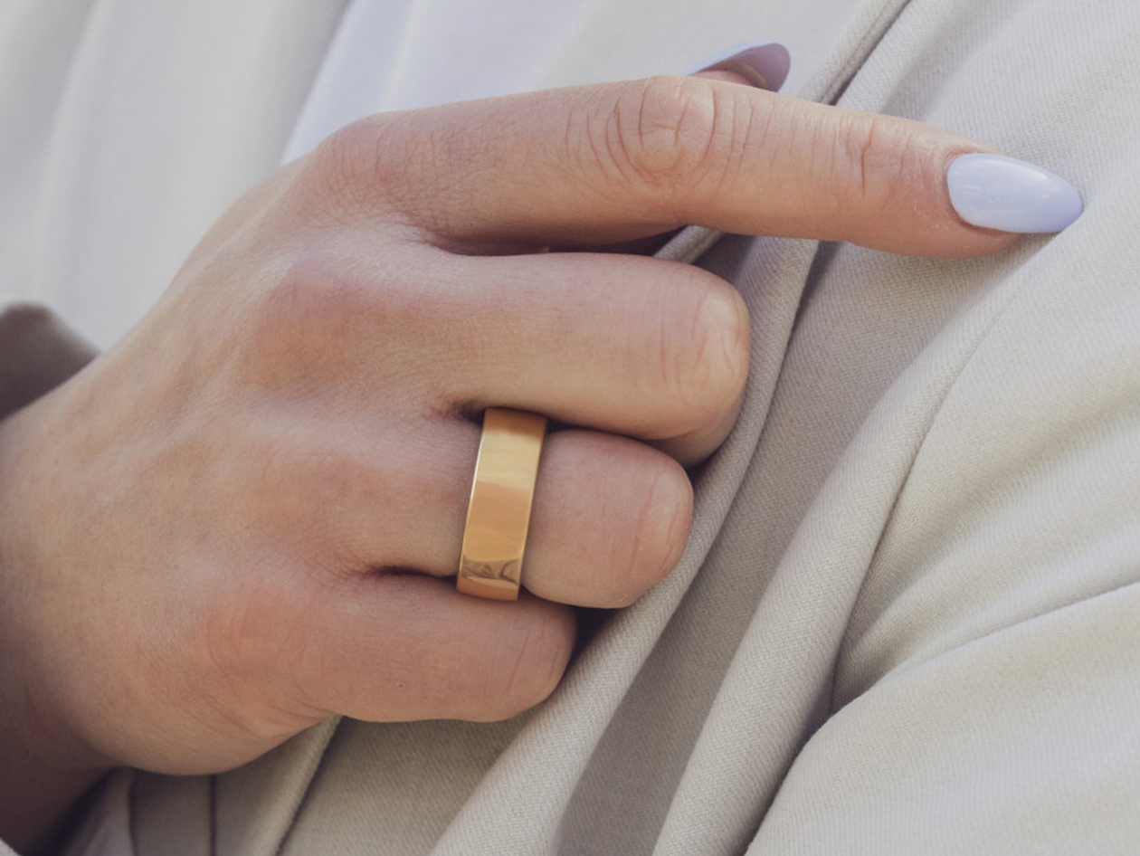 Circular Ring 2 - Medical-Grade Smart Ring (Gold/Size 6)