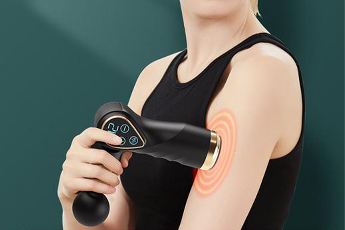Act fast! This deal on a heated massage gun for only $50 ends soon