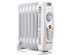 Costway 700 W Portable Mini Electric Oil Filled Radiator Heater 7-Fin Thermostat Home White
