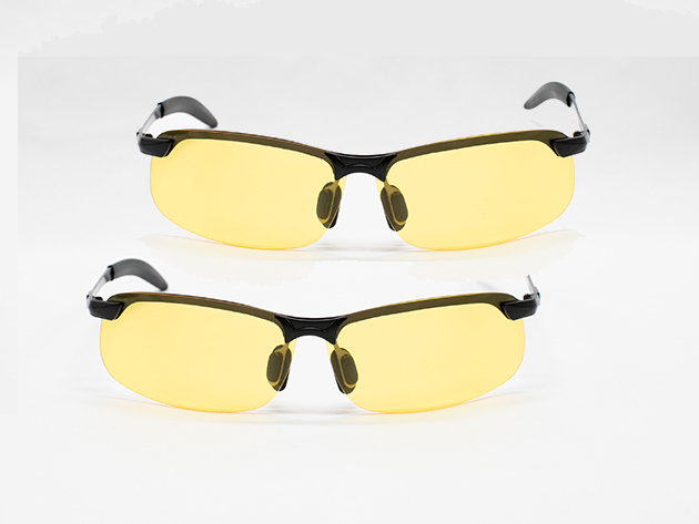 Hawk Eye Anti-Glare Glasses (Classic/2-Pack)