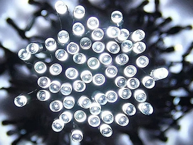 Solar-Powered String Twinkle Lights