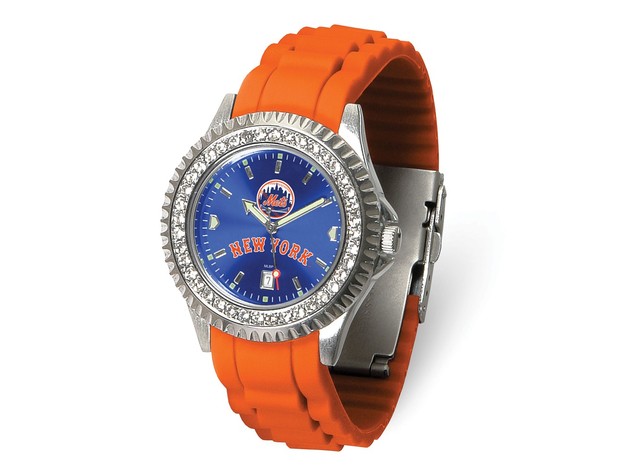 MLB Ladies New York Mets Sparkle Watch