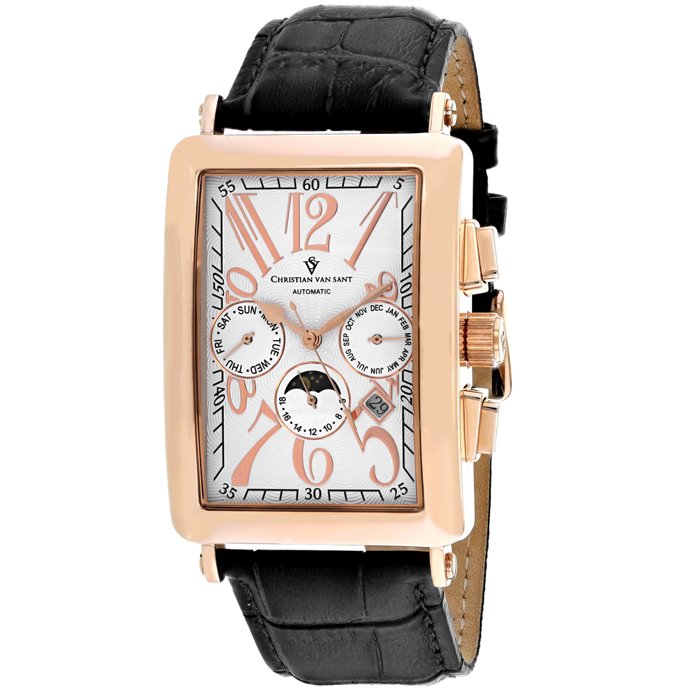 Christian Van Sant Men's Prodigy White Dial Watch - CV9140