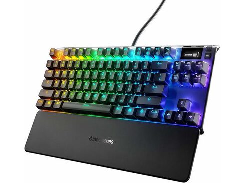 SteelSeries Apex Pro TKL 64734 Gaming Keyboard OLED Smart Display
