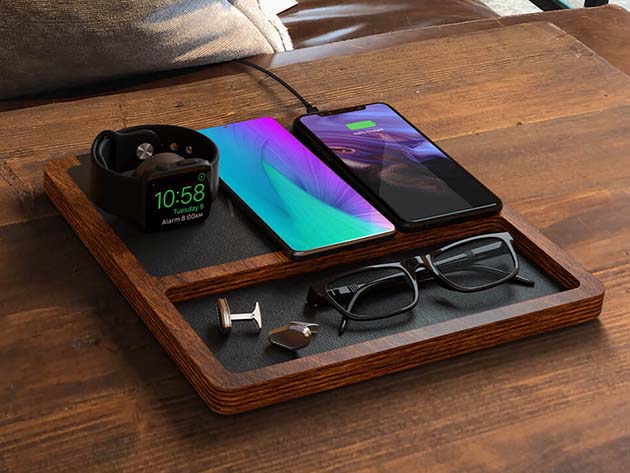 TRIO TRAY Wireless Charging Station | StackSocial