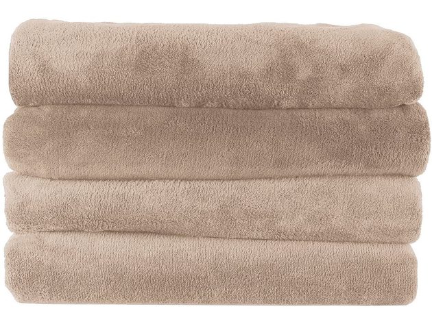 Holmes Premium Plush Electric Heated Warming Blanket King Size Taupe - Taupe