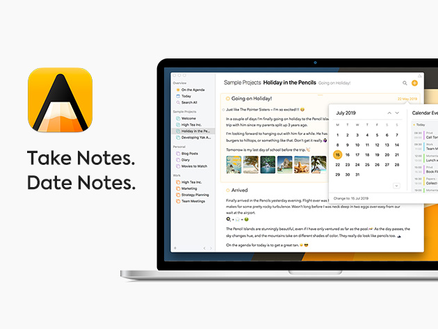 Agenda Premium 14: Date-Focused Note-Taking