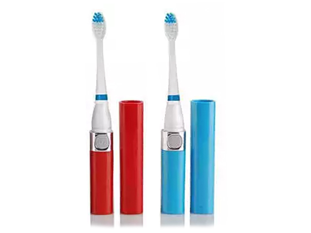 MySonic ToothBrush: 2-Pack (Red/Blue)