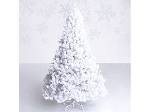 5 Foot Artificial Christmas Tree w/Stand  - White