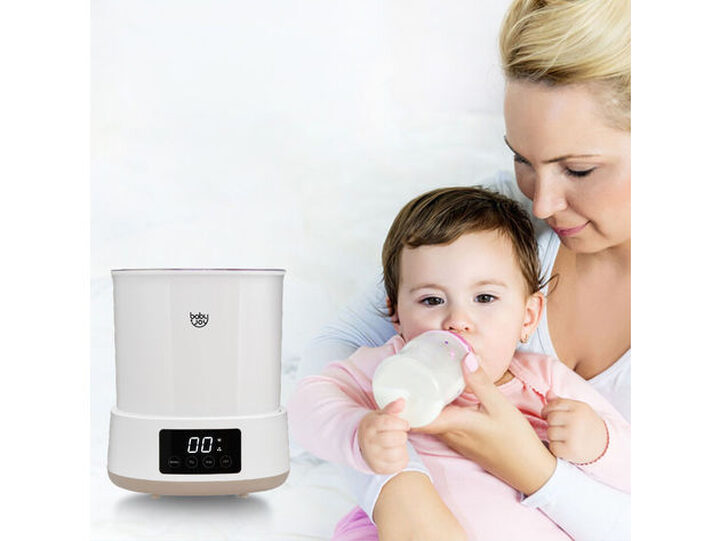 Electric Baby Bottle Steam Sterilizer With LED Monitor - Costway
