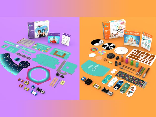 Robot & Rocket STEM Kit Bundle