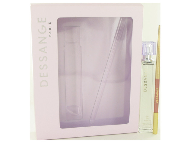 3 Pack Dessange by J. Dessange Eau De Parfum Spray With Free Lip Pencil 1.7 oz for Women