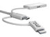 Tego 3-in-1 Lightning Cable (White)
