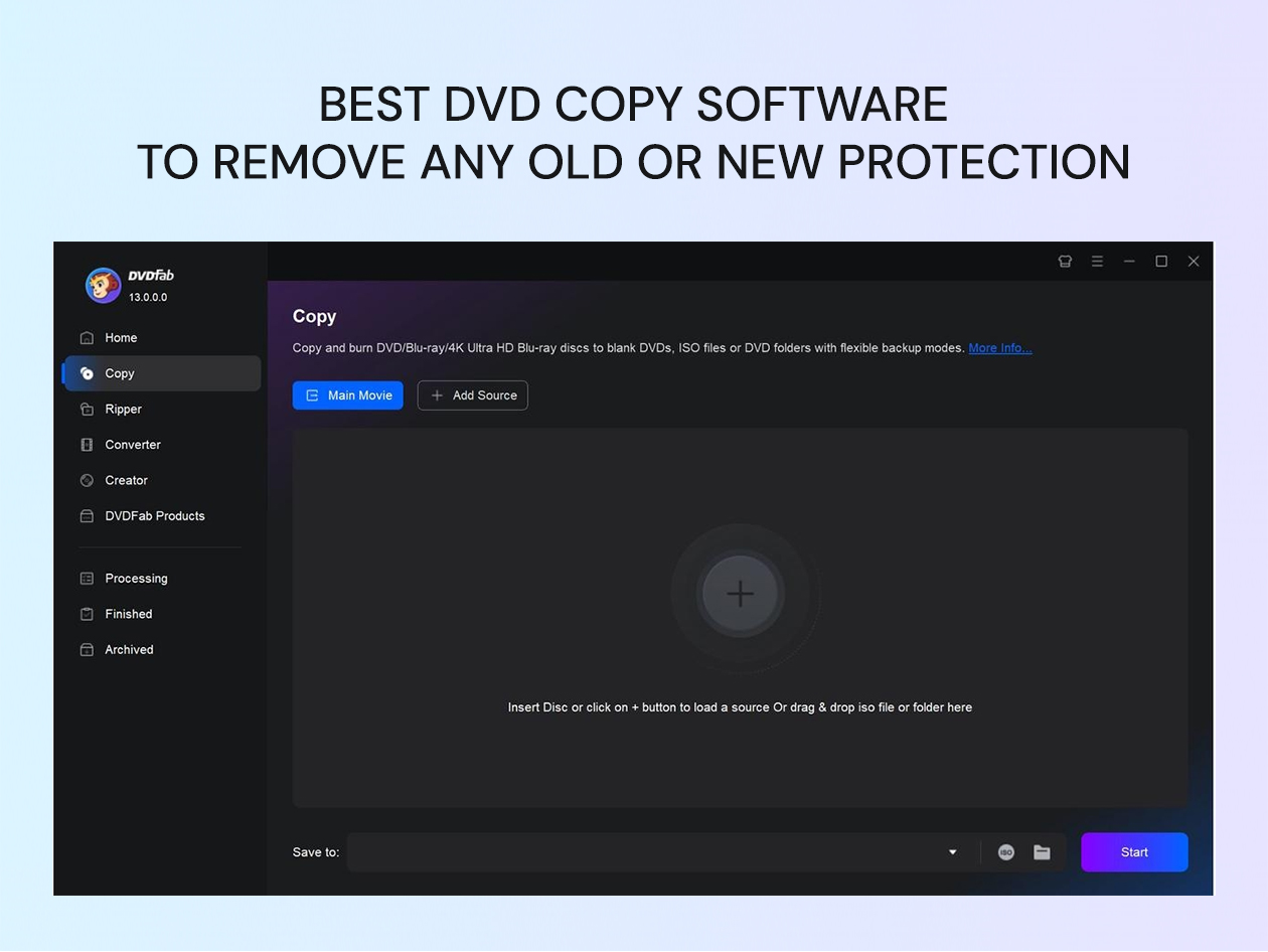 DVDFab DVD Copy: Lifetime Subscription (Windows)