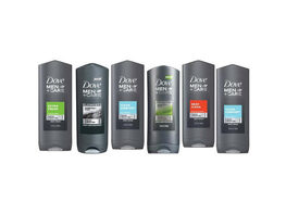 6-Pack Dove Men Shower Gel 400ml (Assorted Scents)