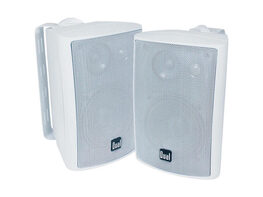 Dual LU47PW 4 inch 3-Way Indoor/Outdoor Speakers - White