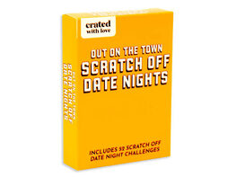 Out on the Town Scratch Off Date Nights