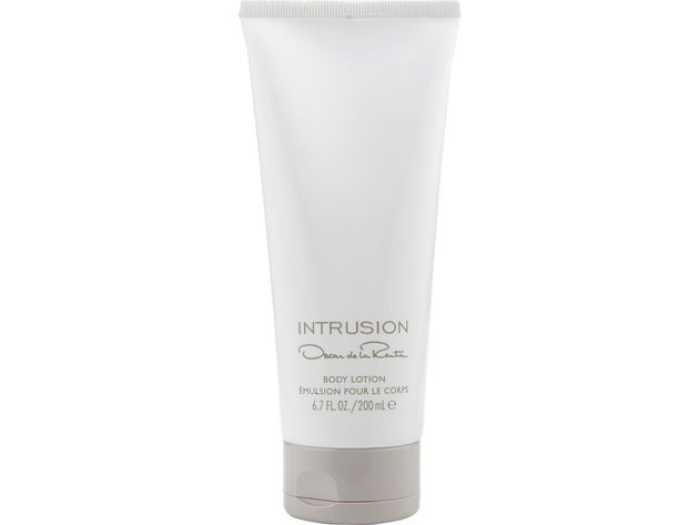 INTRUSION by Oscar de la Renta BODY LOTION 6.7 OZ for WOMEN ---(Package Of 5)