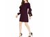 Vince Camuto Women's Ruffled-sleeve Shift Dress Purple Size 2"